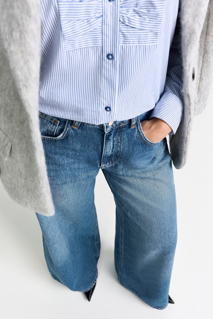 Rich & Royal Damen Jeans Denim Blue