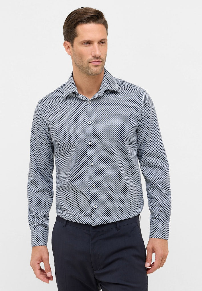 Eterna Herren Hemden lang Marine