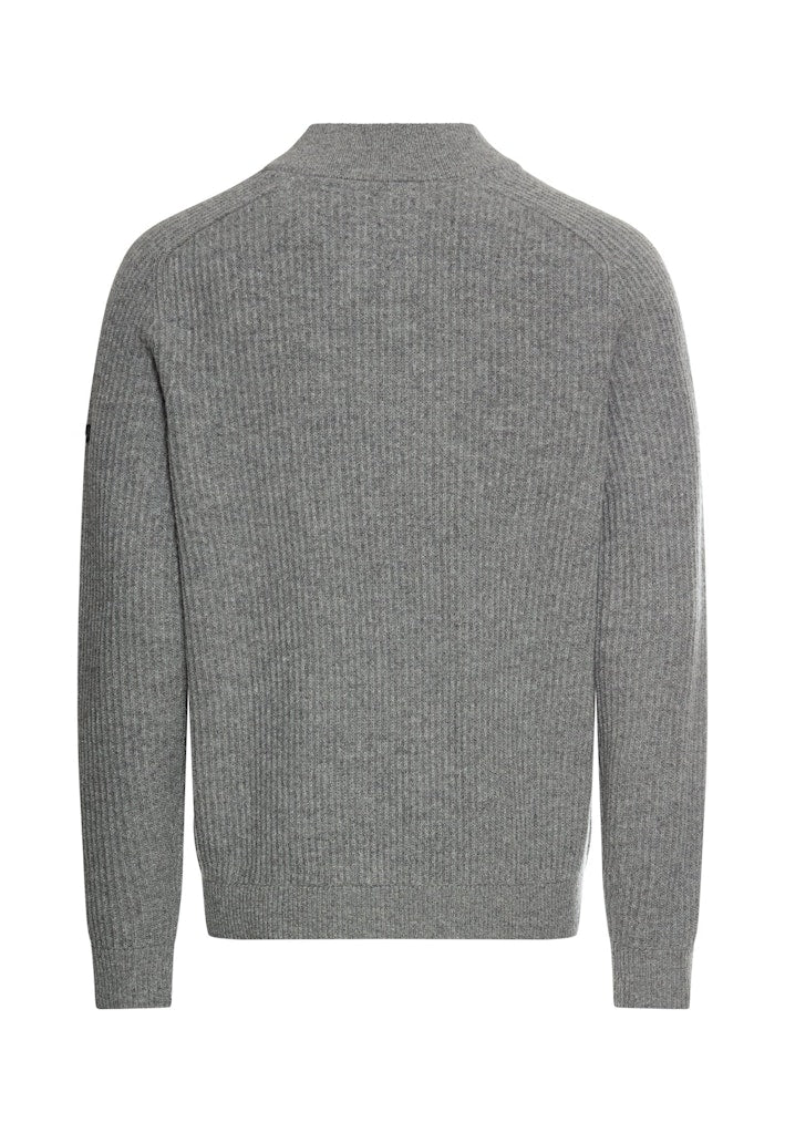 Camel active Herren Pullover Grey Melange