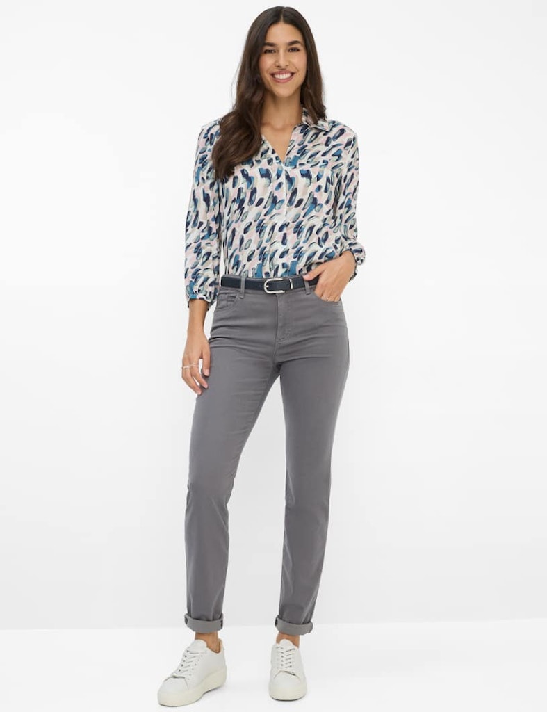 Brax Damen Hosen Smoke Grey