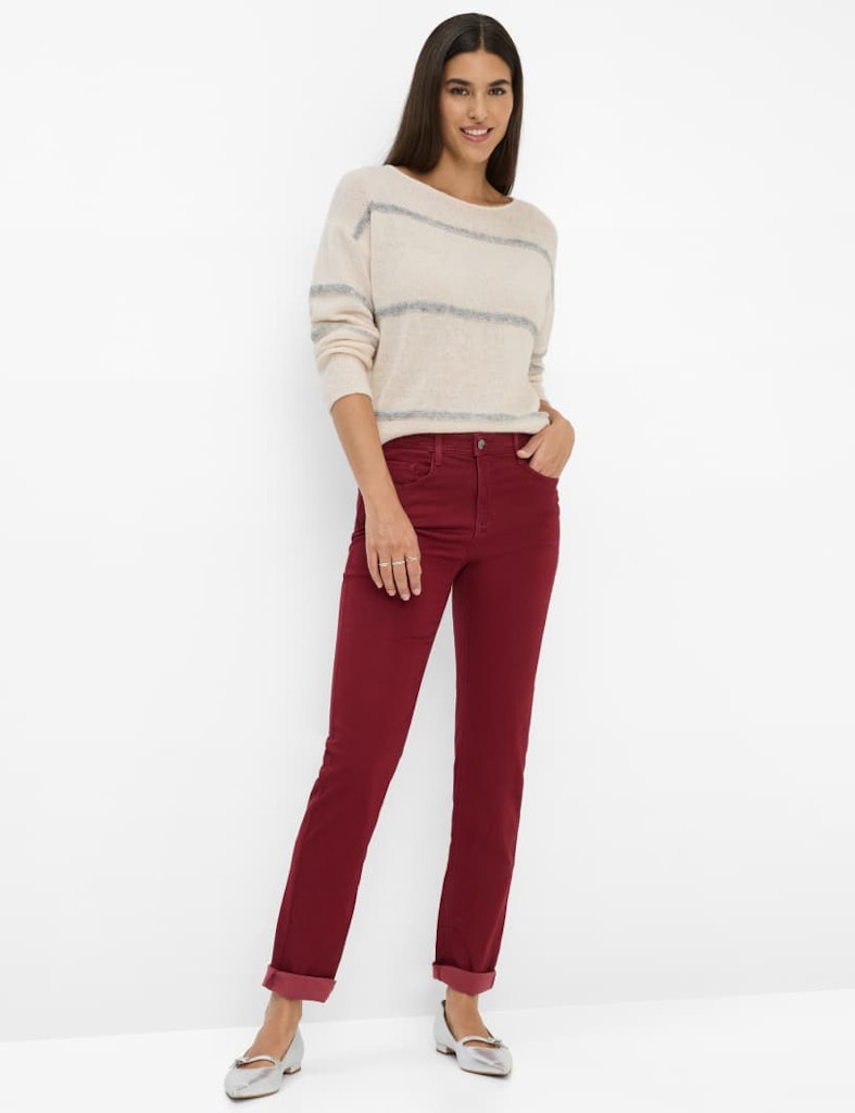 Brax Damen Hosen Mulberry
