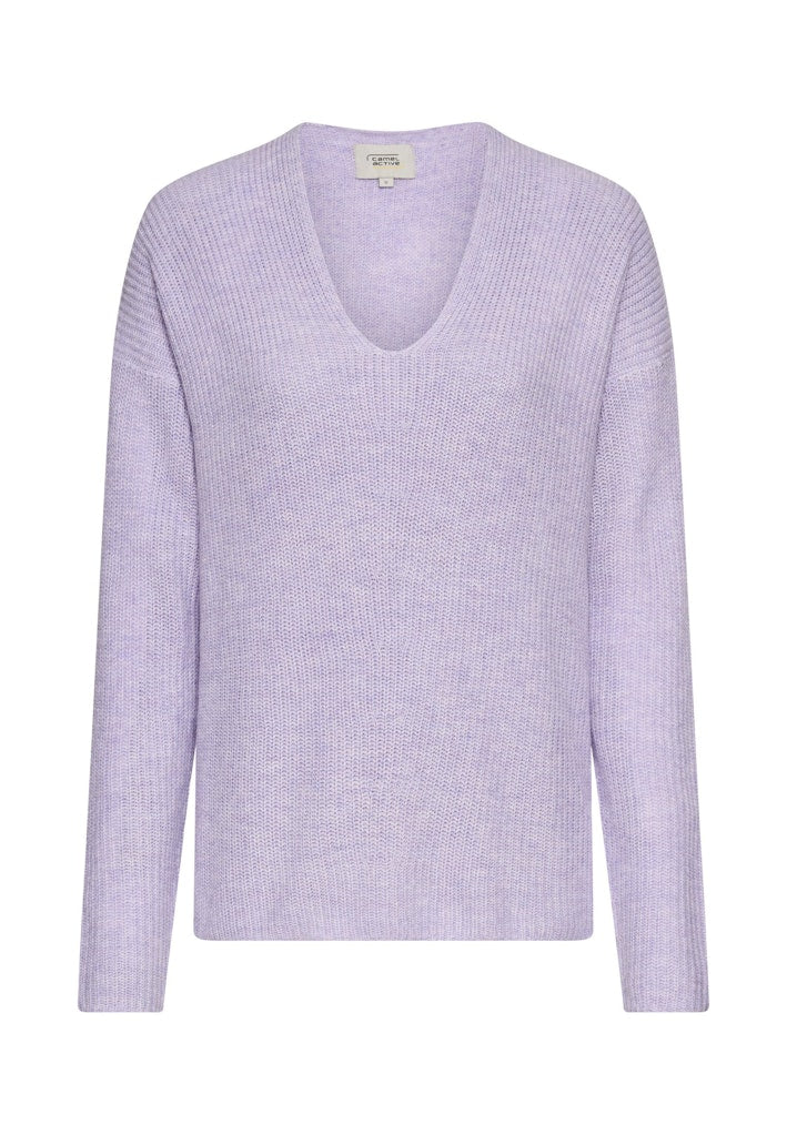 Camel active Damen Pullover Misty Lilac