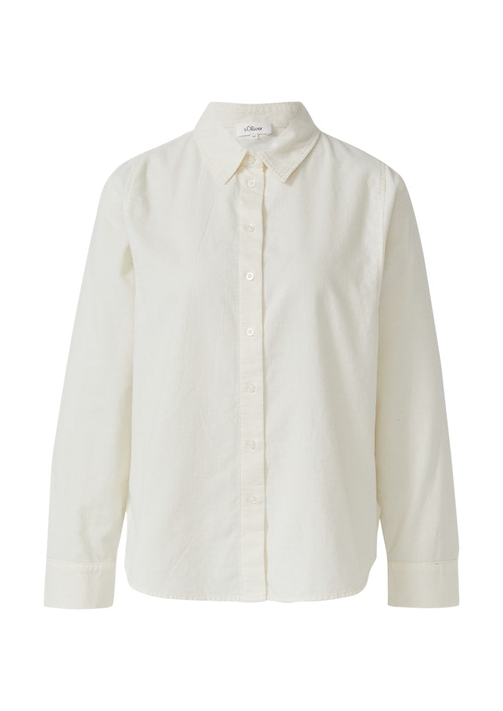 S. Oliver red Damen Blusen White