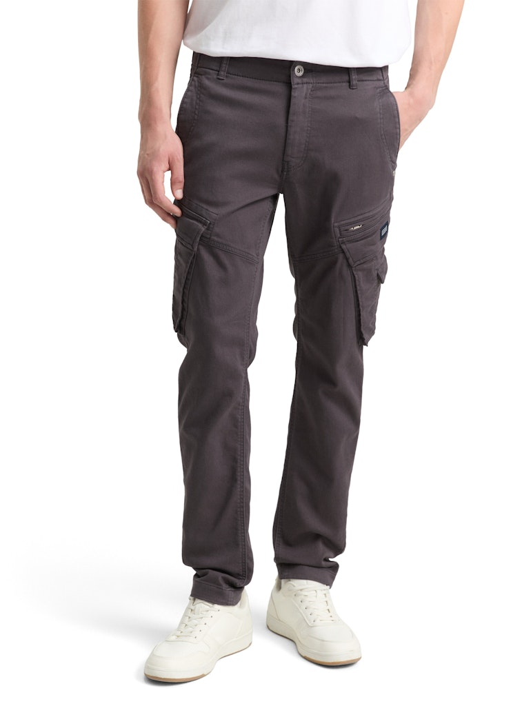 Tom Tailor Herren Hosen Tarmac Grey