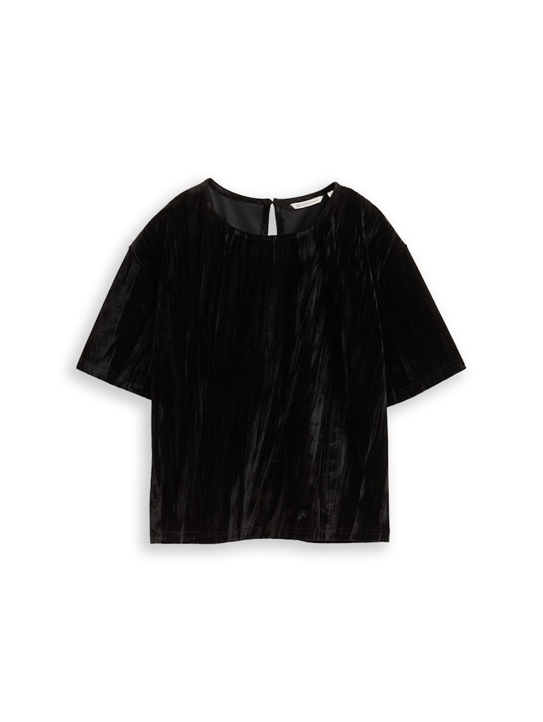 Tom Tailor denim Damen T-Shirts Deep Black