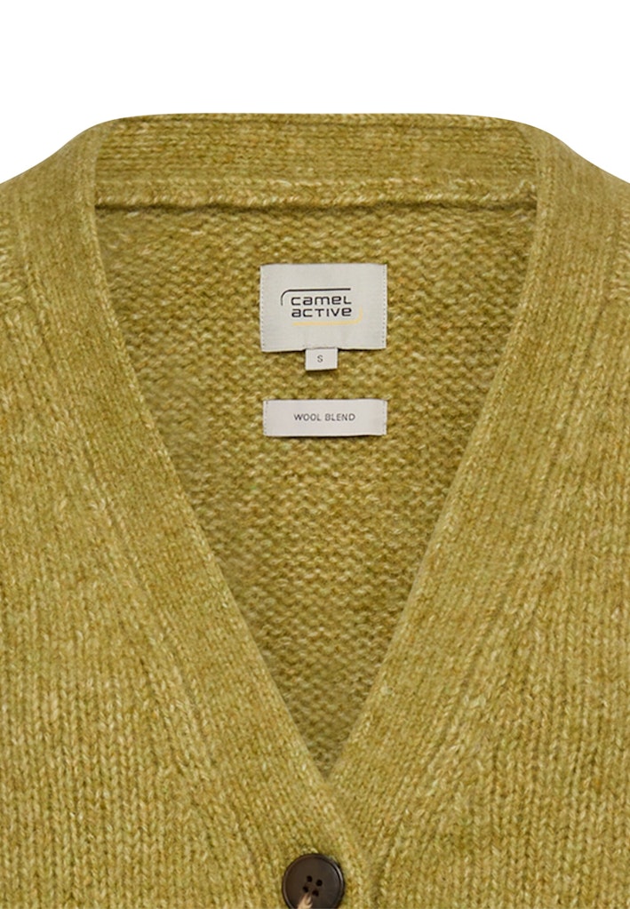 Camel active Damen Strickjacken Capulet Oliv