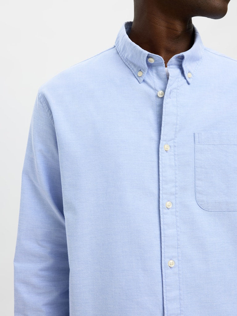 Selected homme Herren Hemden Light Bl