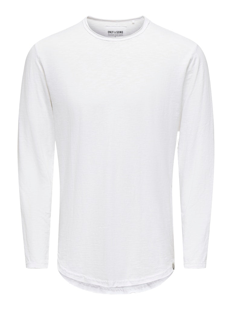 Only & Sons Herren T-Shirts kurz Bright White