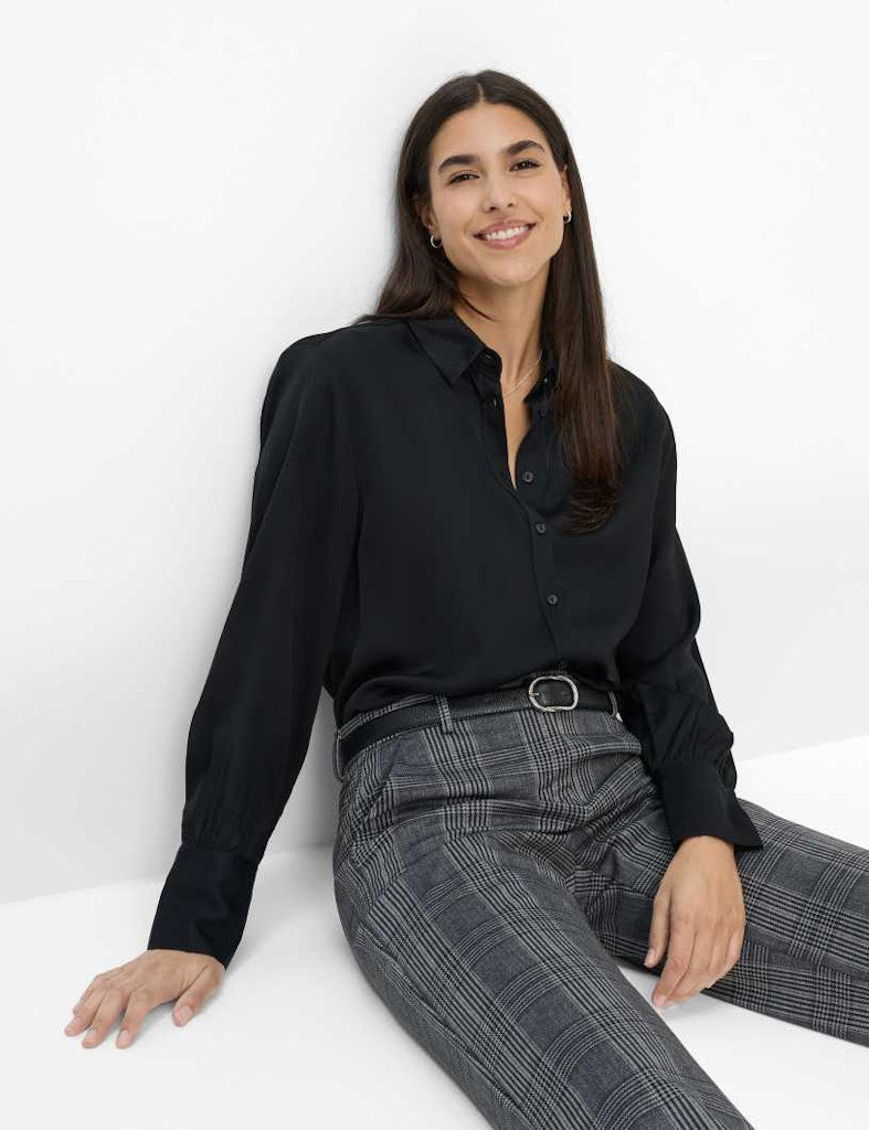 Brax Damen Hosen Smoke Grey