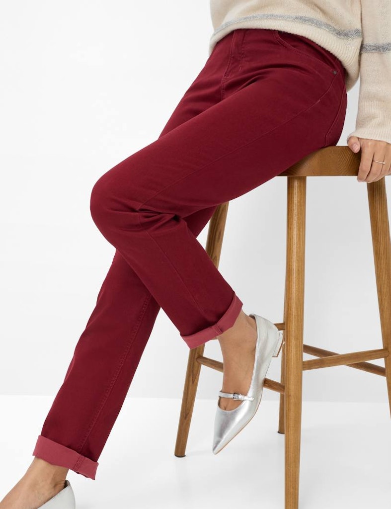 Brax Damen Hosen Mulberry