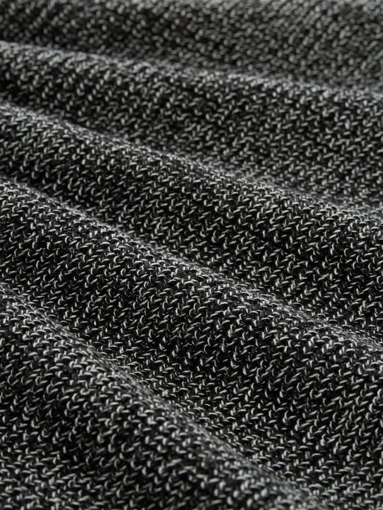 Tom Tailor denim Herren Pullover Black White Mou