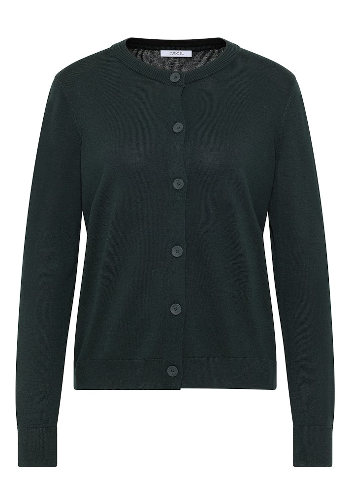 Cecil Damen Strickjacken Ink Green