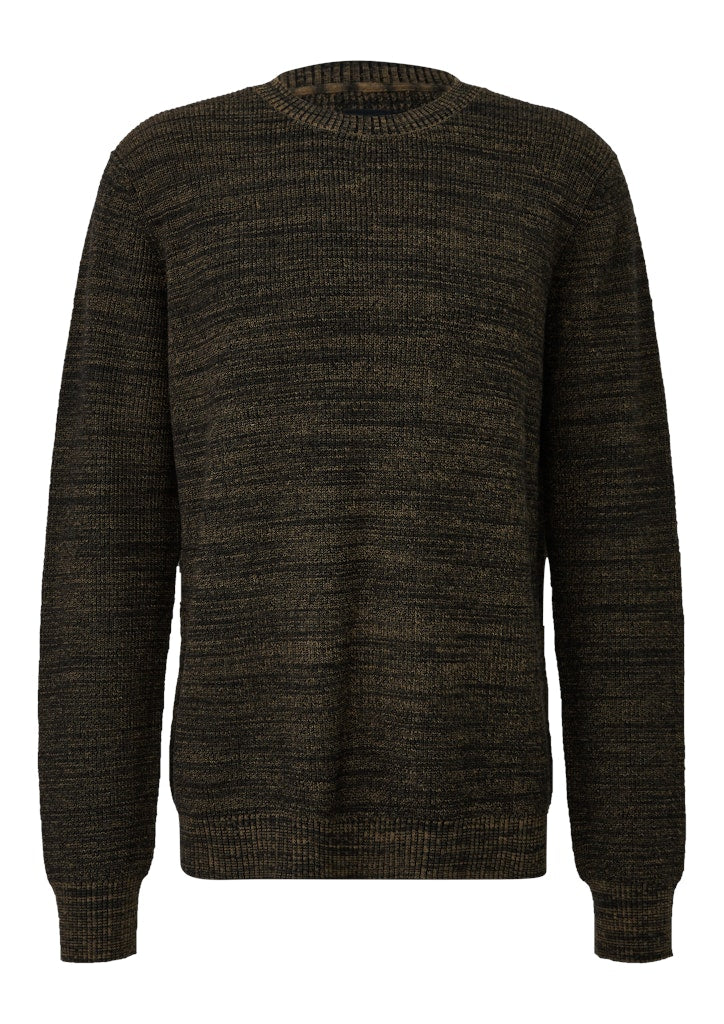 QS by S.Oliver Herren Pullover Brown