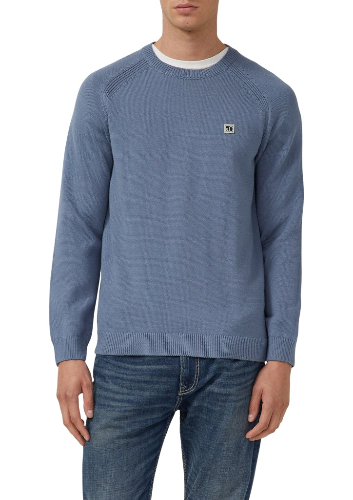 S. Oliver red Herren Pullover Blue