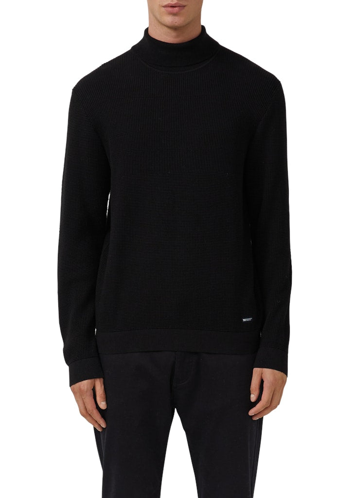 S. Oliver red Herren Pullover Grey/Black