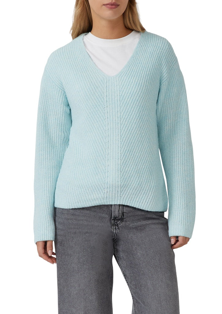 S. Oliver red Damen Pullover Blue Green
