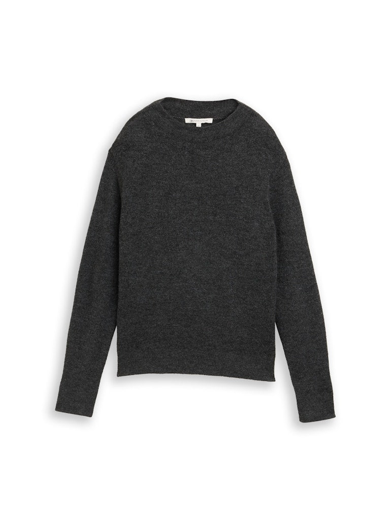 Tom Tailor denim Damen Pullover Shale Grey Mela