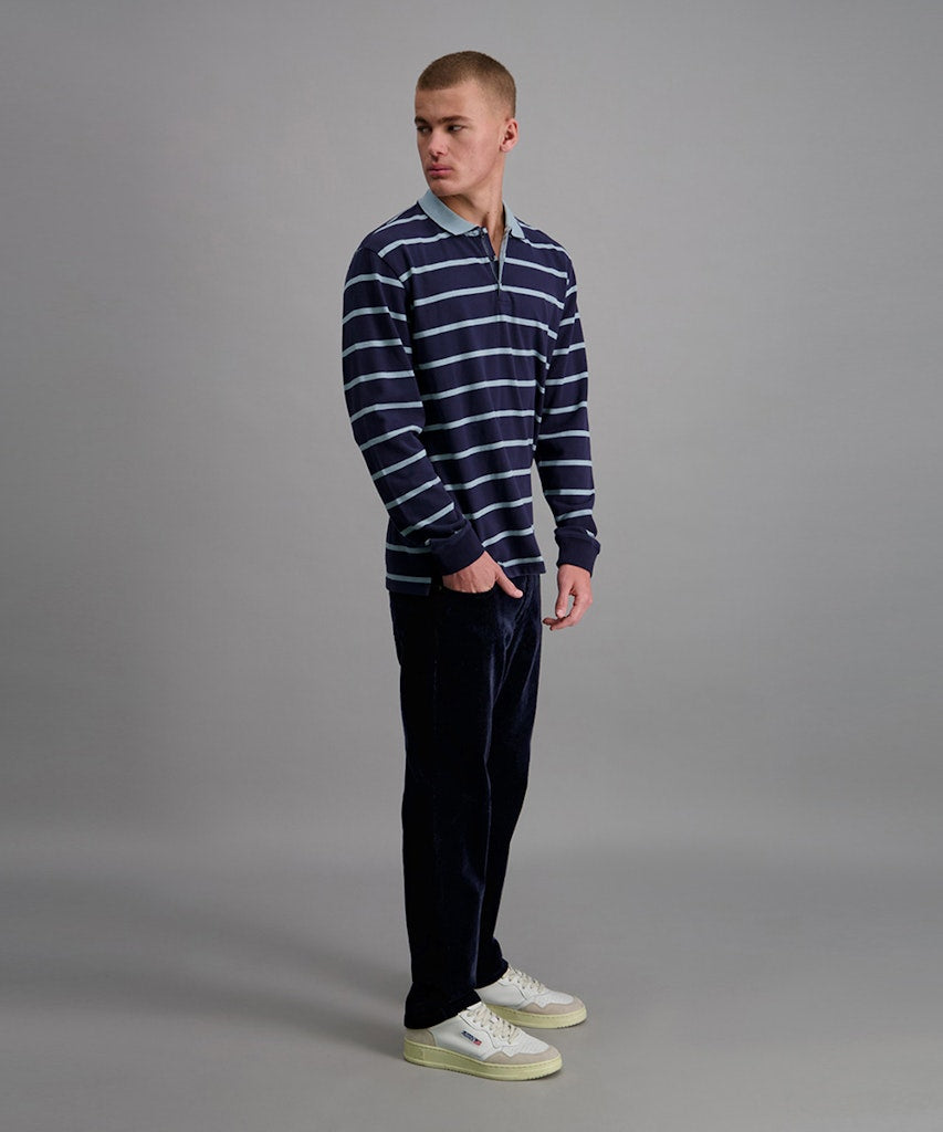 Pioneer Herren Hosen Blue Depth