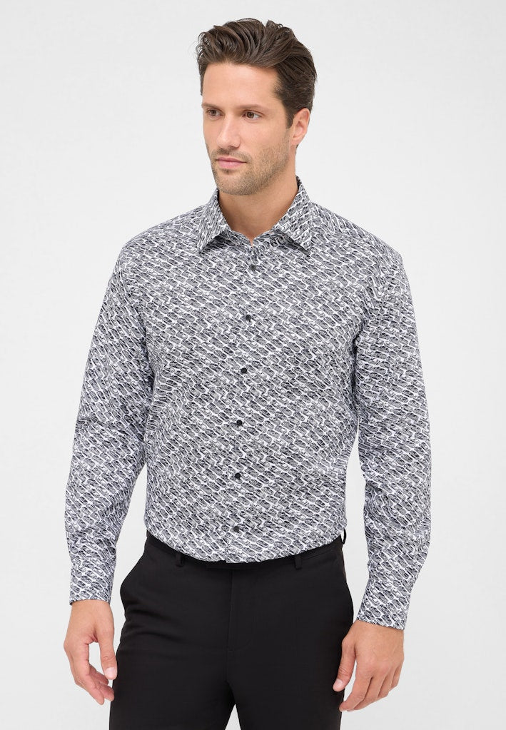 Eterna Herren Hemden lang Schwarz