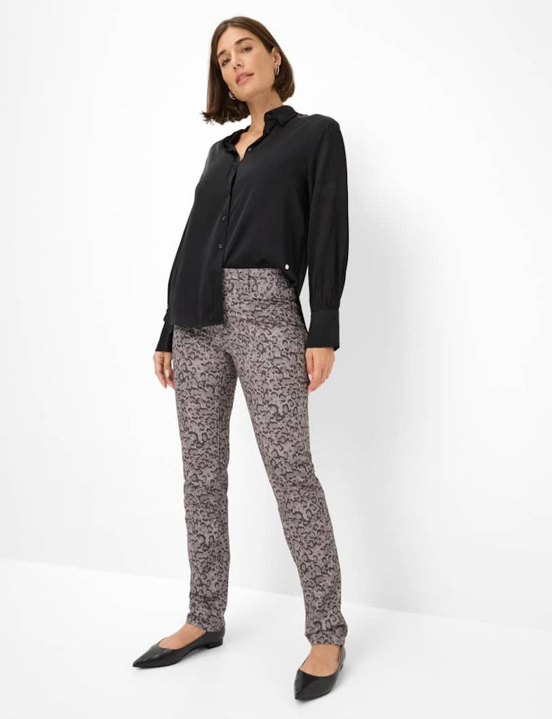 Brax Damen Hosen Smoke Grey