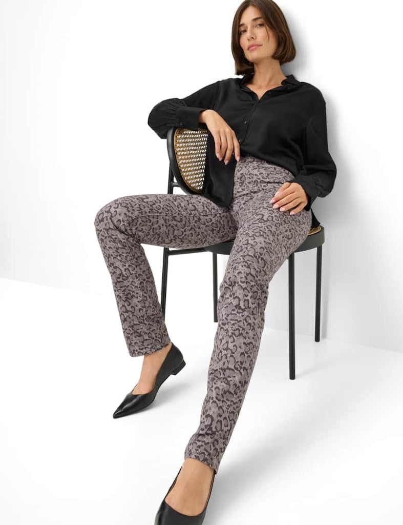 Brax Damen Hosen Smoke Grey