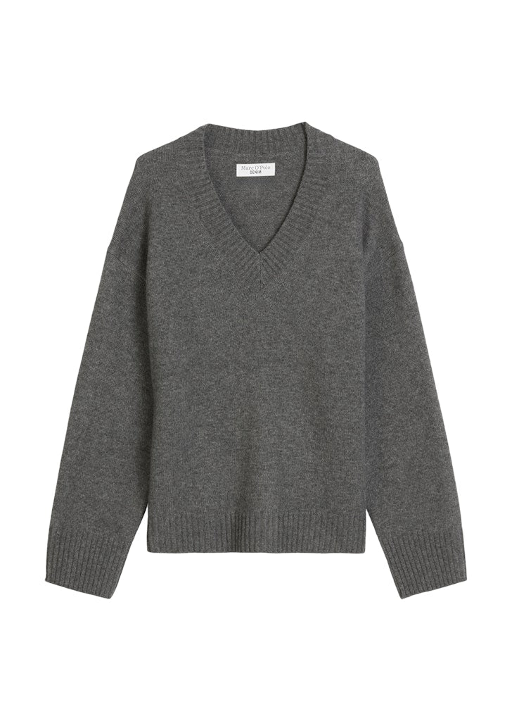 Marc O'Polo Damen Pullover Rocky Grey Mela