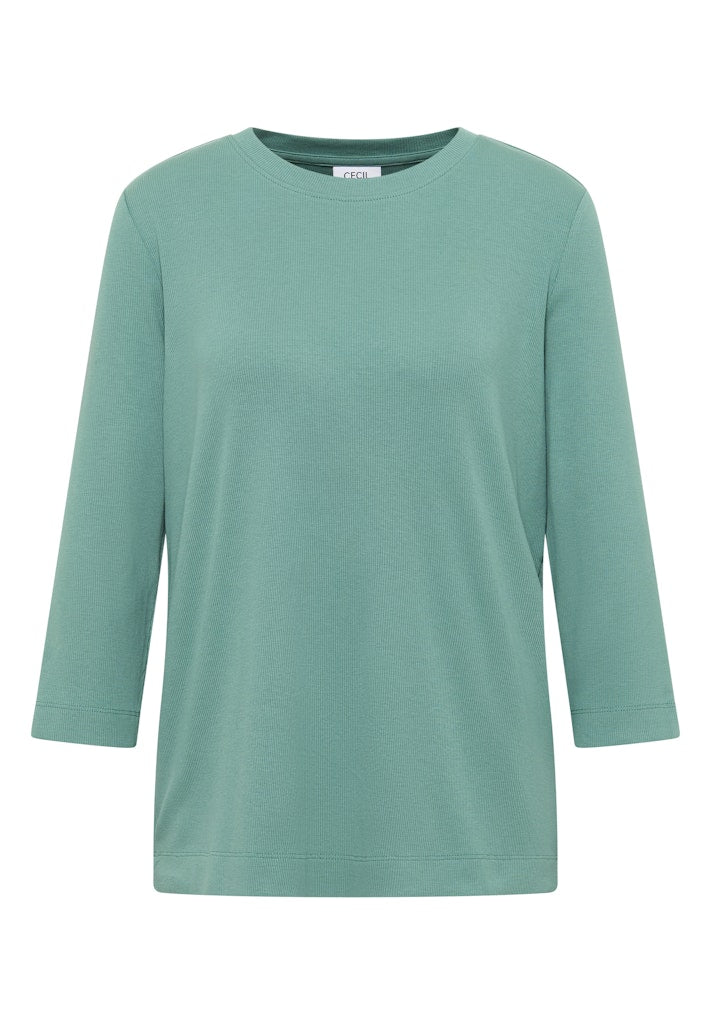 Cecil Damen T-Shirts Jewel Gre