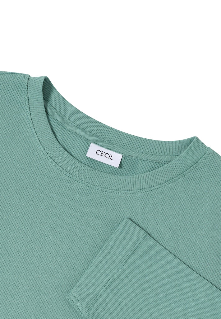Cecil Damen T-Shirts Jewel Gre