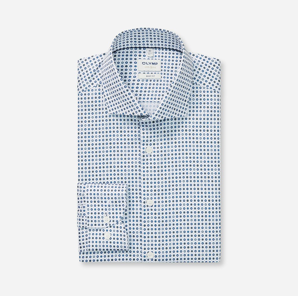 Olymp Herren Hemden lang Weiss