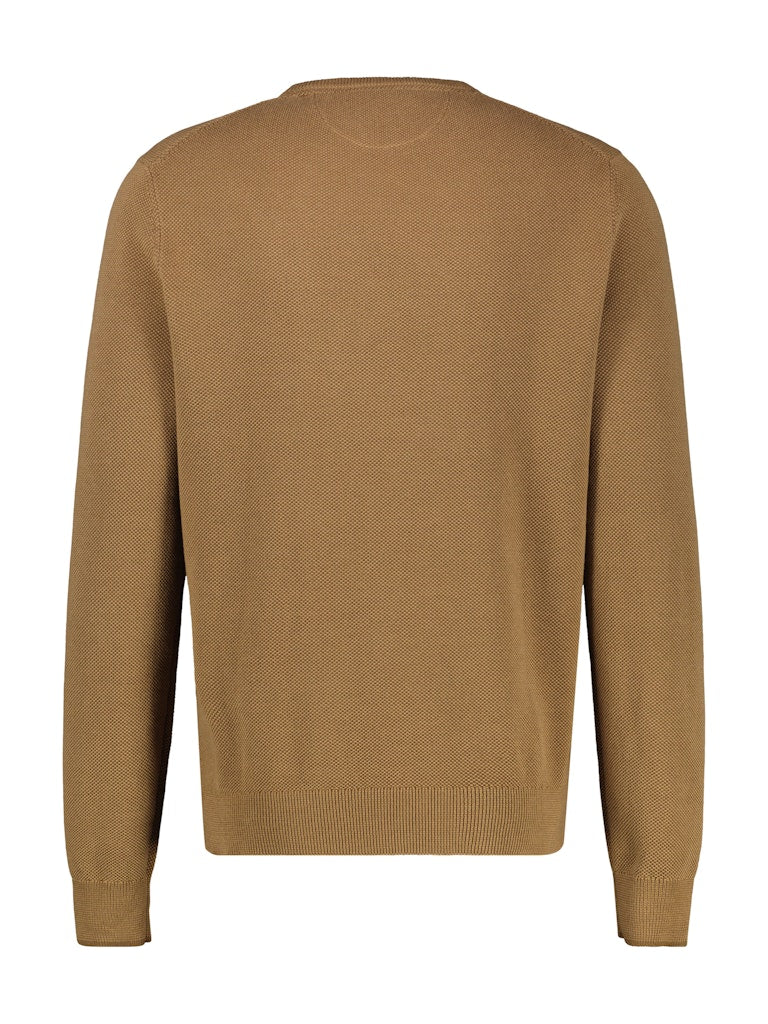Lerros Herren Pullover Light Coffee