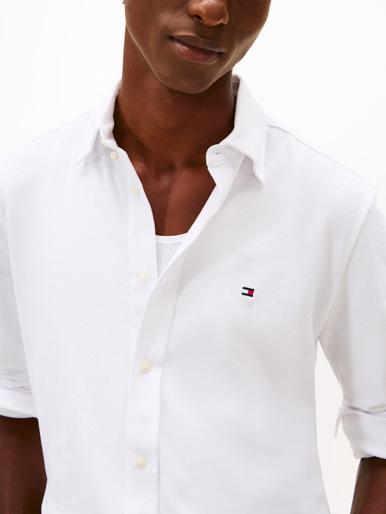 Tommy Hilfiger Herren Hemden Ybr White