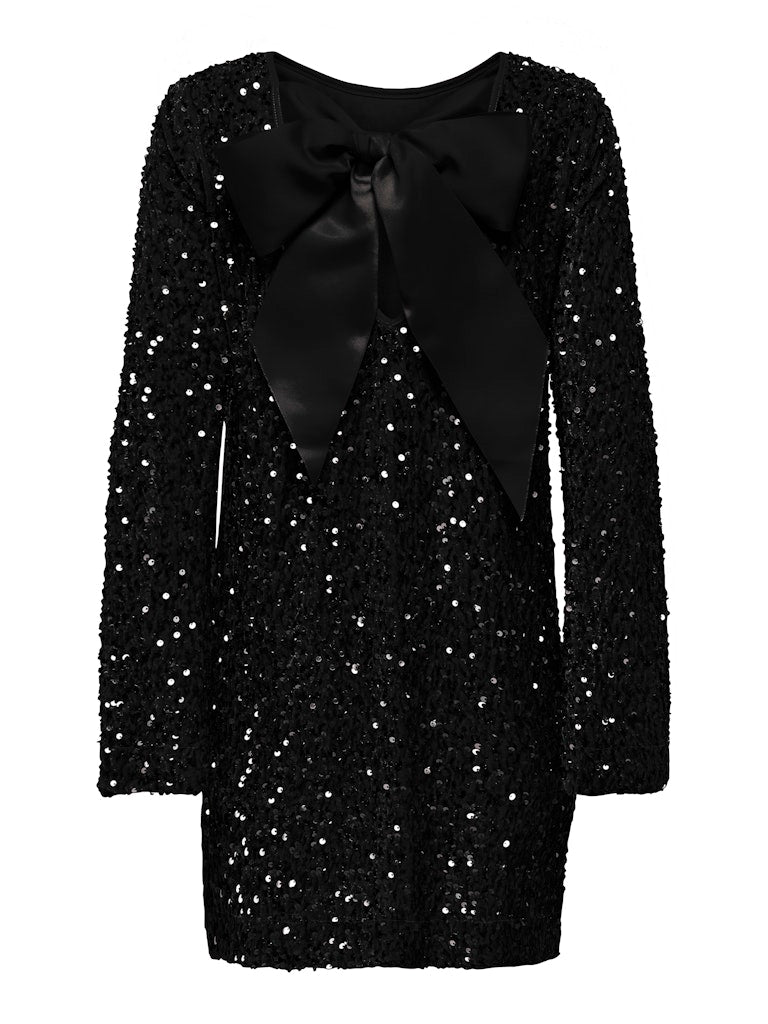 only Damen Kleider Black/Black Seq