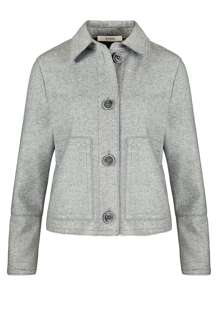 Bianca Damen Blazer Iron Melange