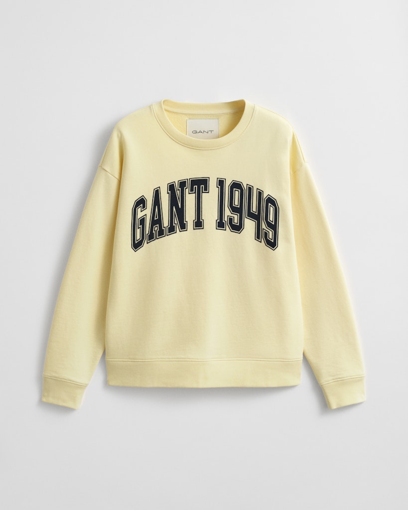 Gant Damen Sweatshirts Vanilla Yel