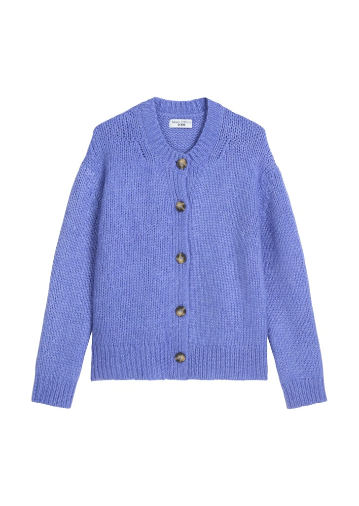 Marc O`Polo denim Damen Strickjacken Medium Blue Mel