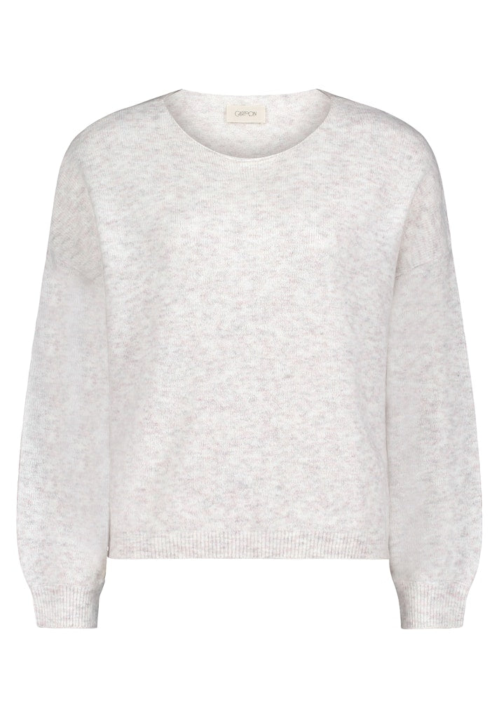 Cartoon Damen Pullover Beige Melange