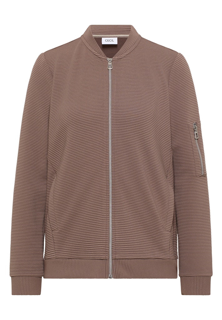 Cecil Damen T-Shirts Cocoa Tau