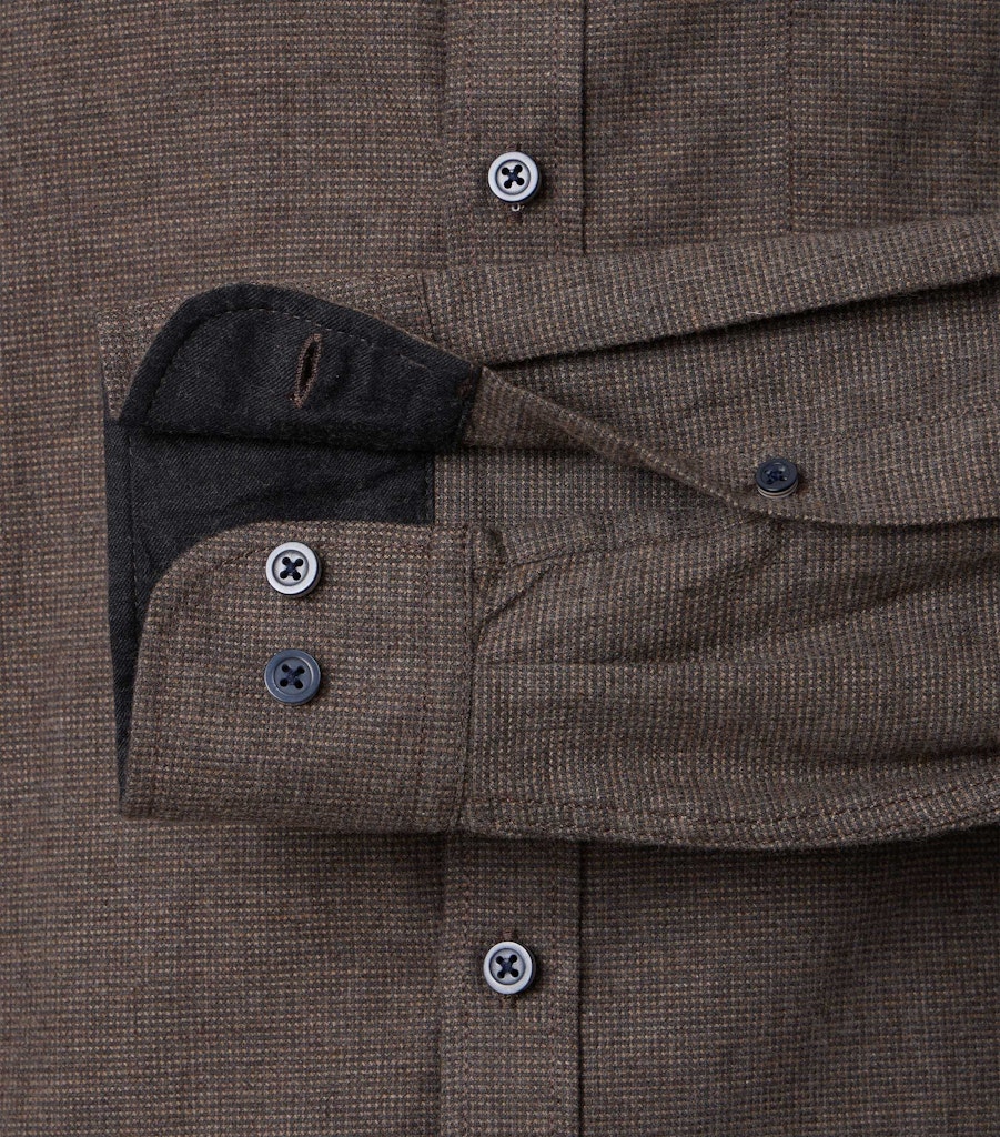 Casa Moda Herren Hemden Braun