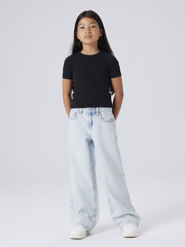 Name it Jungen Hosen & Shorts Light Blue Deni