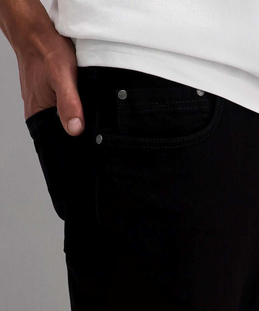 Pioneer Herren Jeans Black Blac