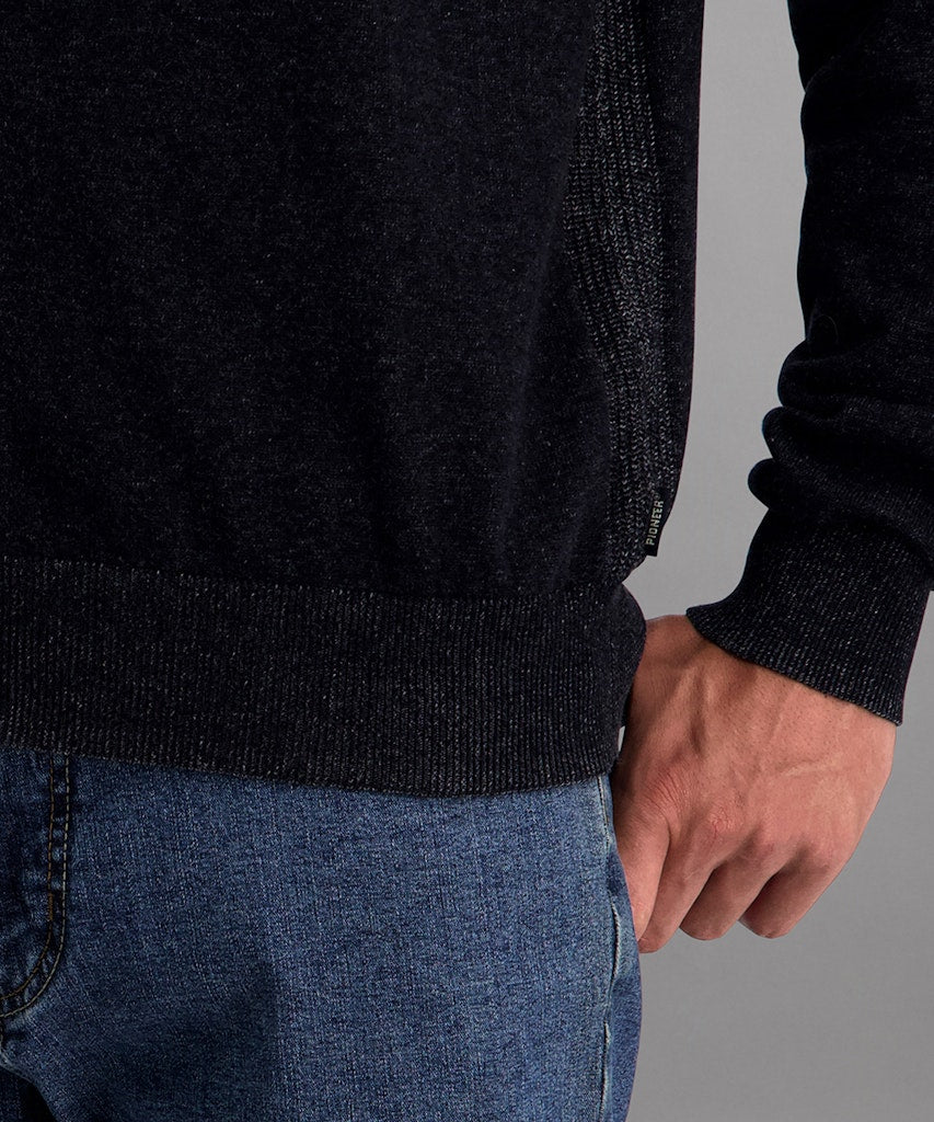 Pioneer Herren Strickjacken Night Sky