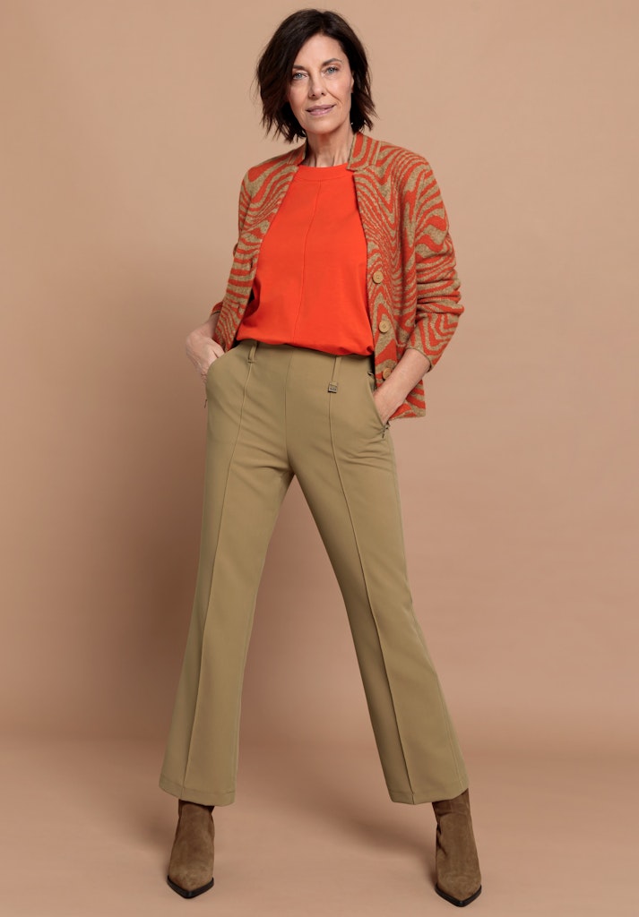 Bianca Damen Pullover Red Mix