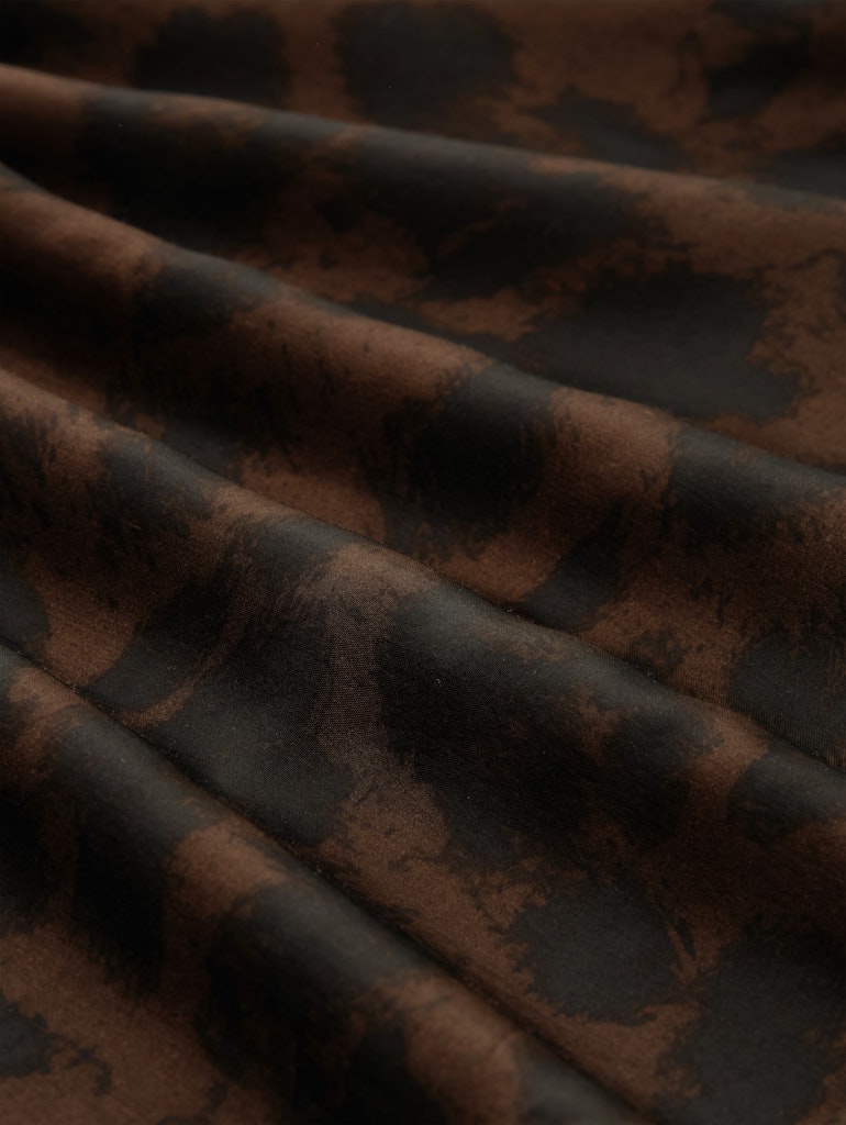 Tom Tailor Damen Blusen Brown Black Big