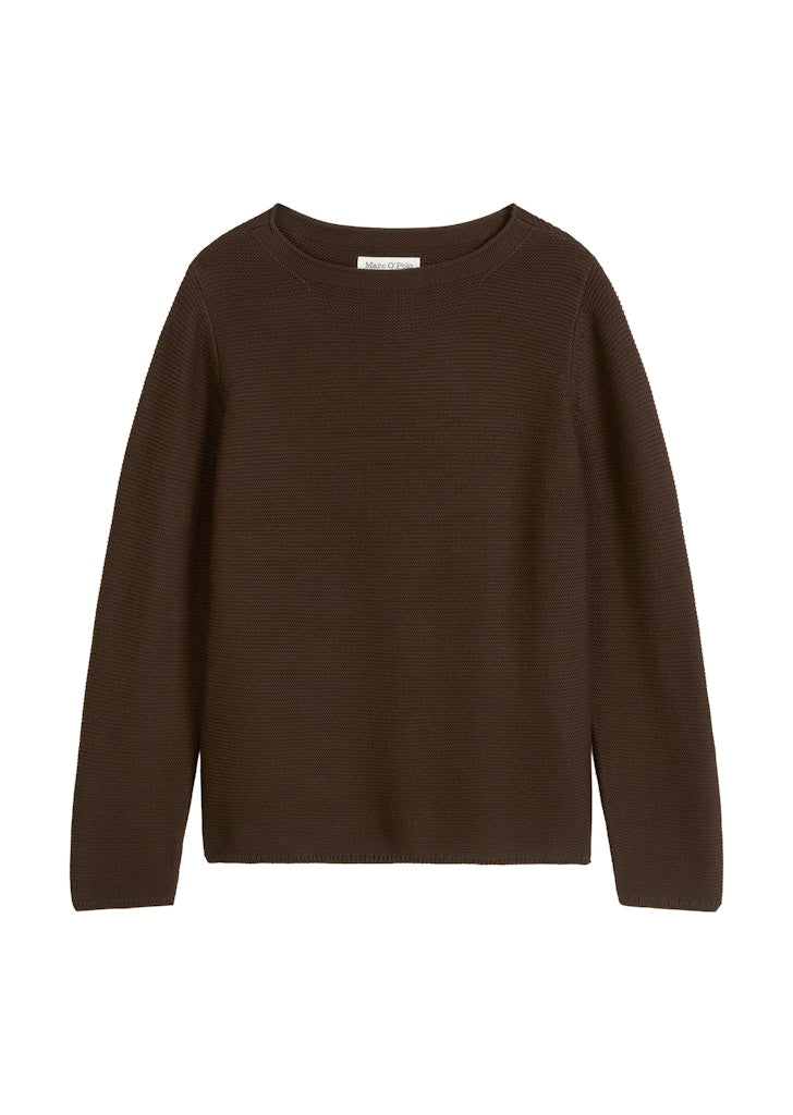 Marc O'Polo Damen Pullover Shaded Brown