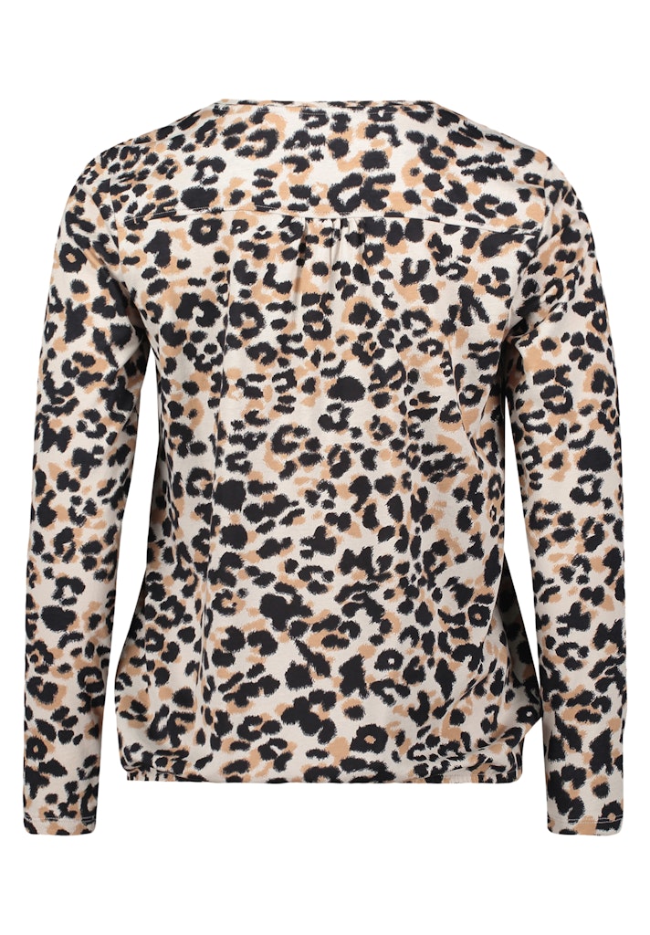 Betty & Co Damen T-Shirts Beige/Black