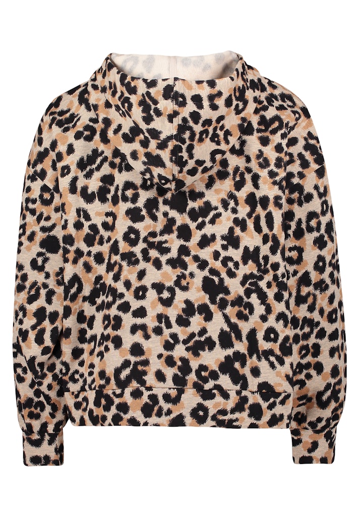 Betty & Co Damen Sweatshirts Beige/Black