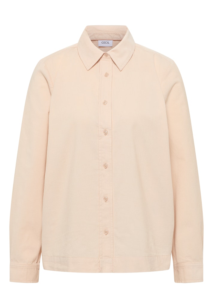 Cecil Damen Blusen Oat Milk