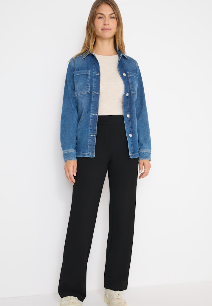 Cecil Damen Hosen Black