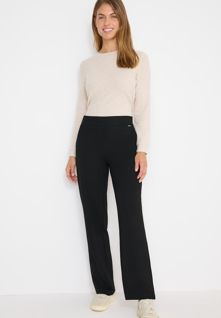 Cecil Damen Hosen Black