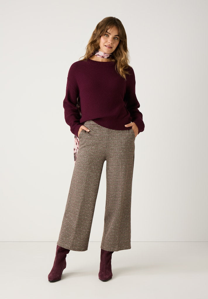 More & More Damen Pullover Ruby Orchi